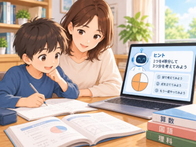 子どもの家庭学習にAIを活用する際のポイント