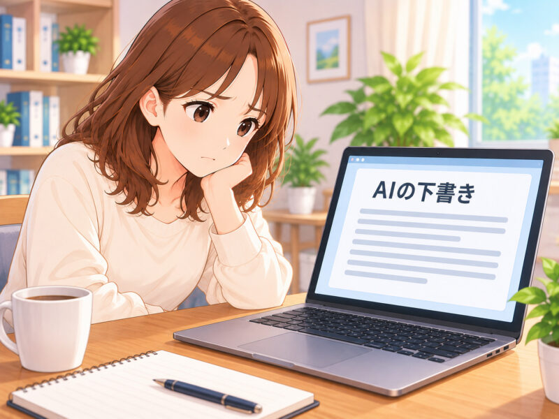 AIで書かれた文章を自然な日本語に修正する方法