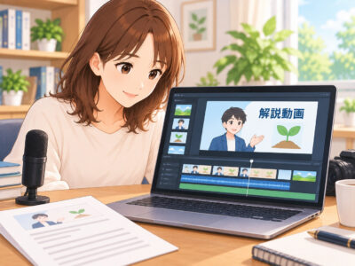 AIを使って解説動画を効率よく制作する方法