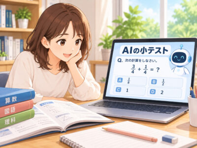 AIで練習問題や小テストを作成する方法